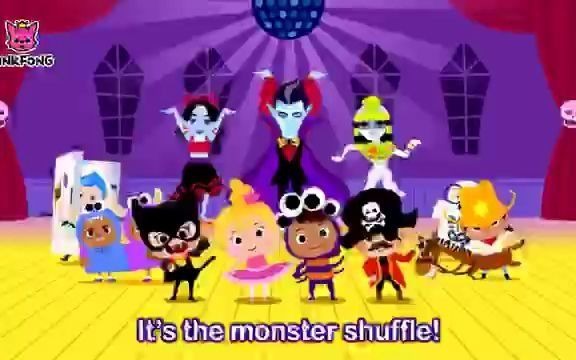 [图]适合暖场互动的万圣节英文歌曲monster shuffle