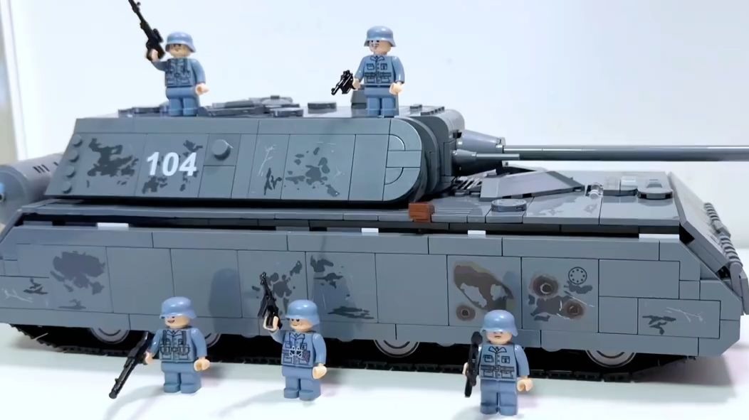 二战鼠式超重型坦克,世界最重的坦克!潘洛斯出品!