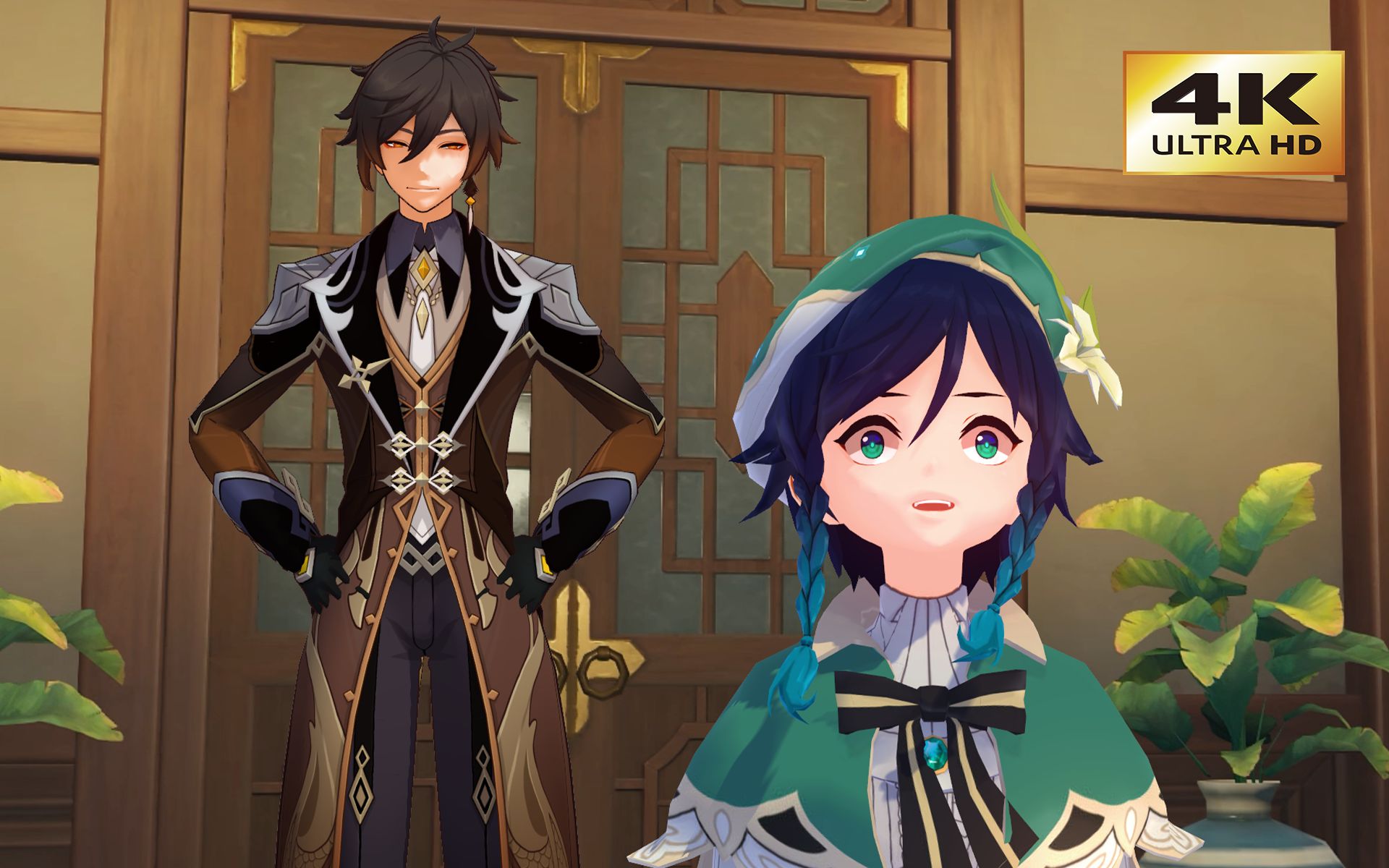 【原神】当钟离和温迪试图闯入北国银行_哔哩哔哩_bilibili