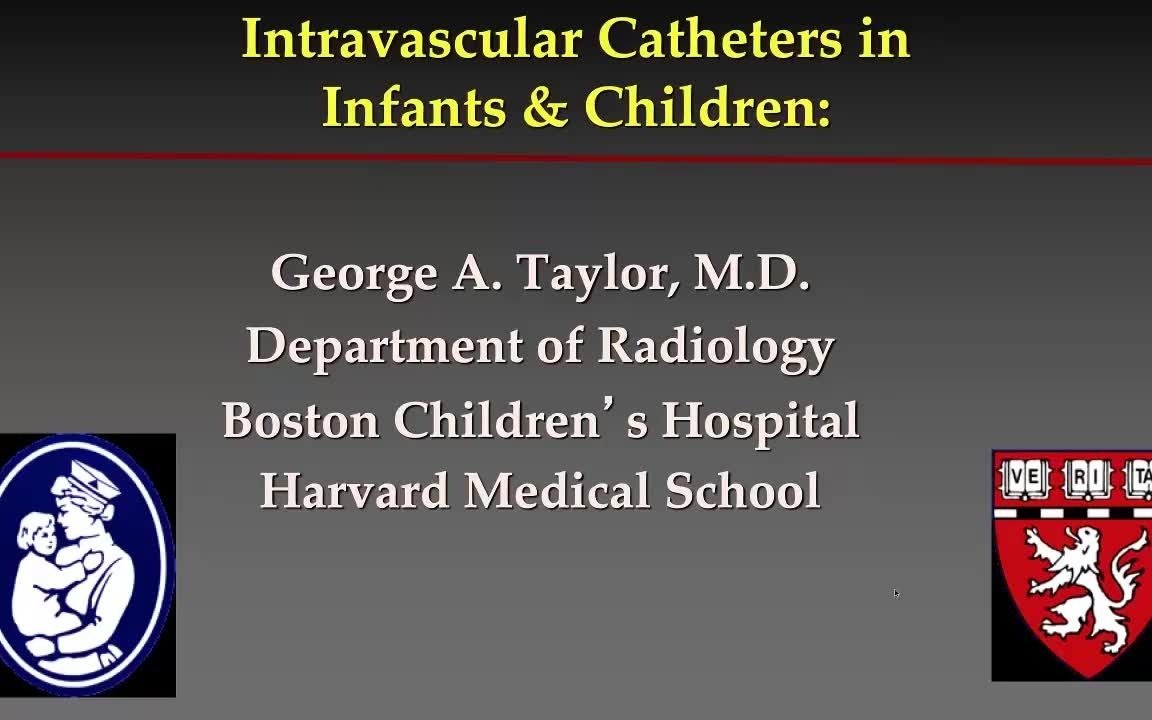 4113 Taylor – Intravascular Catheters in Infants and Children哔哩哔哩bilibili