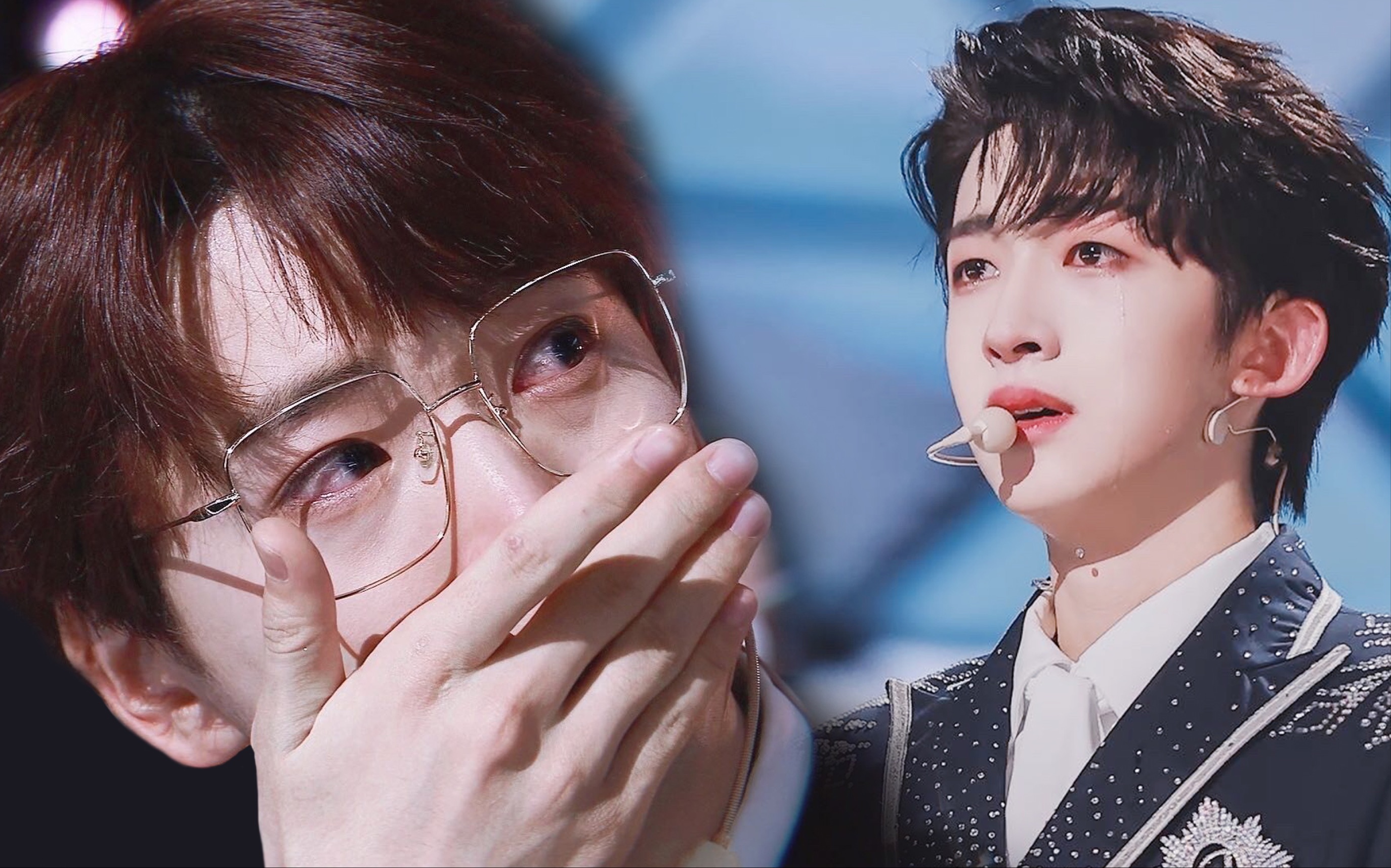 星辰宇你|刘宇solo舞台时学员机位的王孝辰