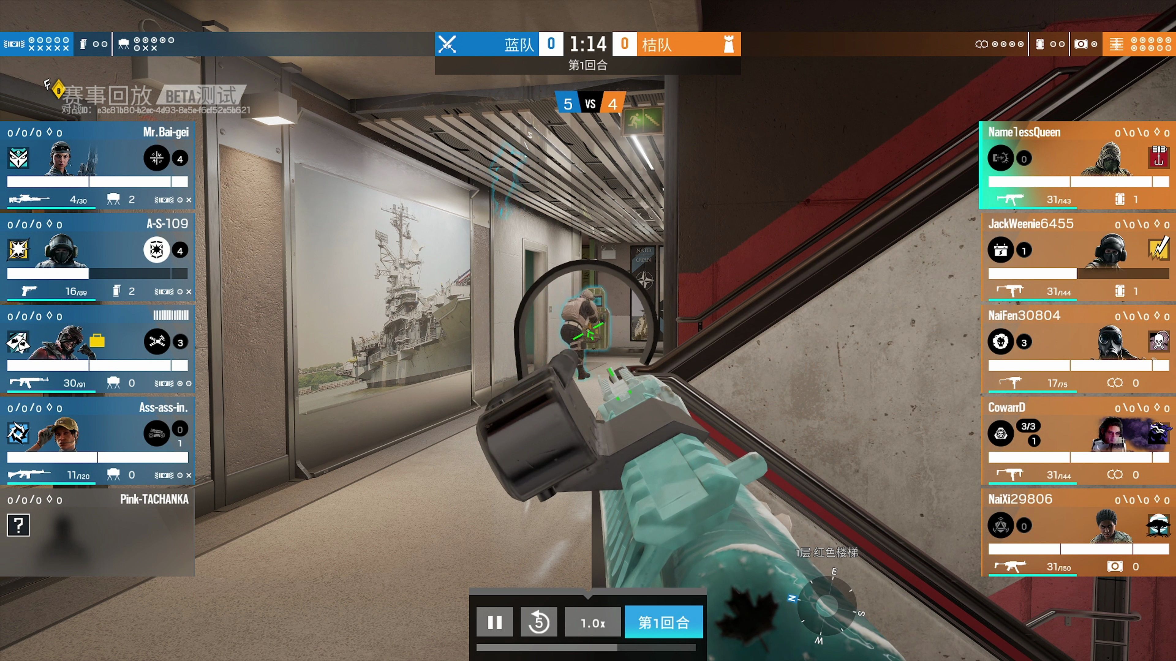 合格的kapkan永远不会正面对枪