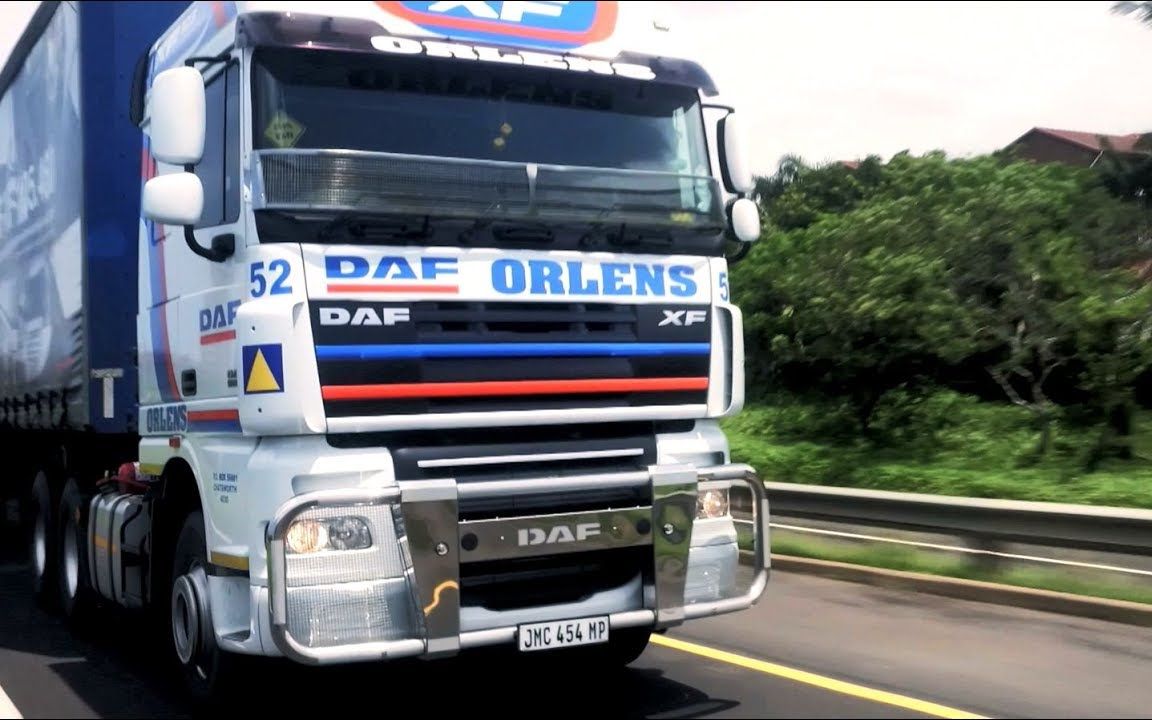 【英文字幕】南非的卡车运输sastri rapiti的故事-daf卡车