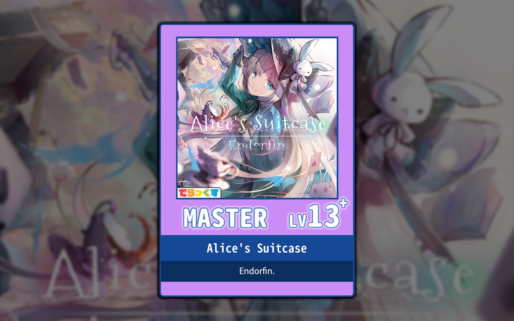 【maimai手序分解】alices suitcase【master】
