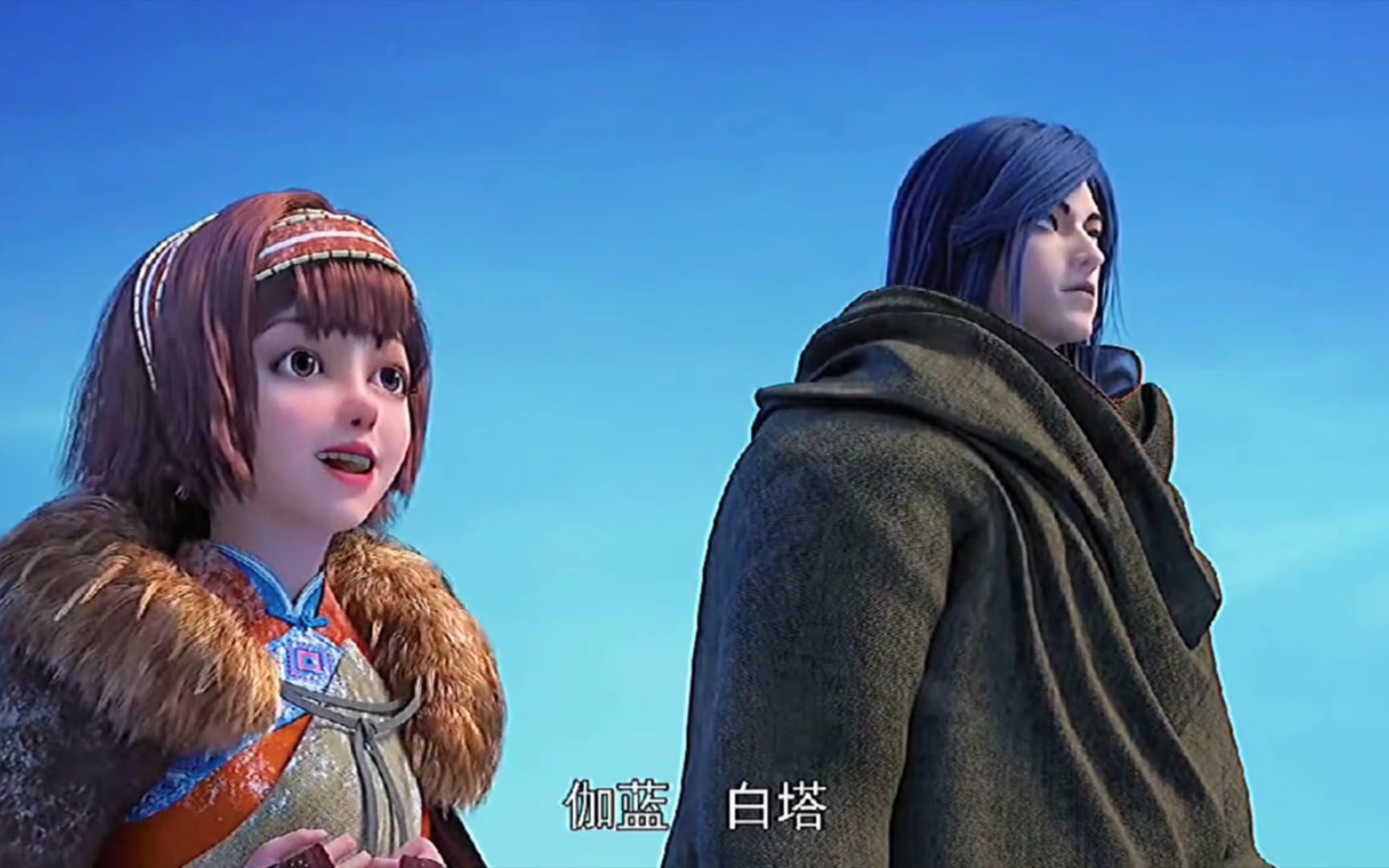 活动作品超燃国漫双城伽蓝白塔