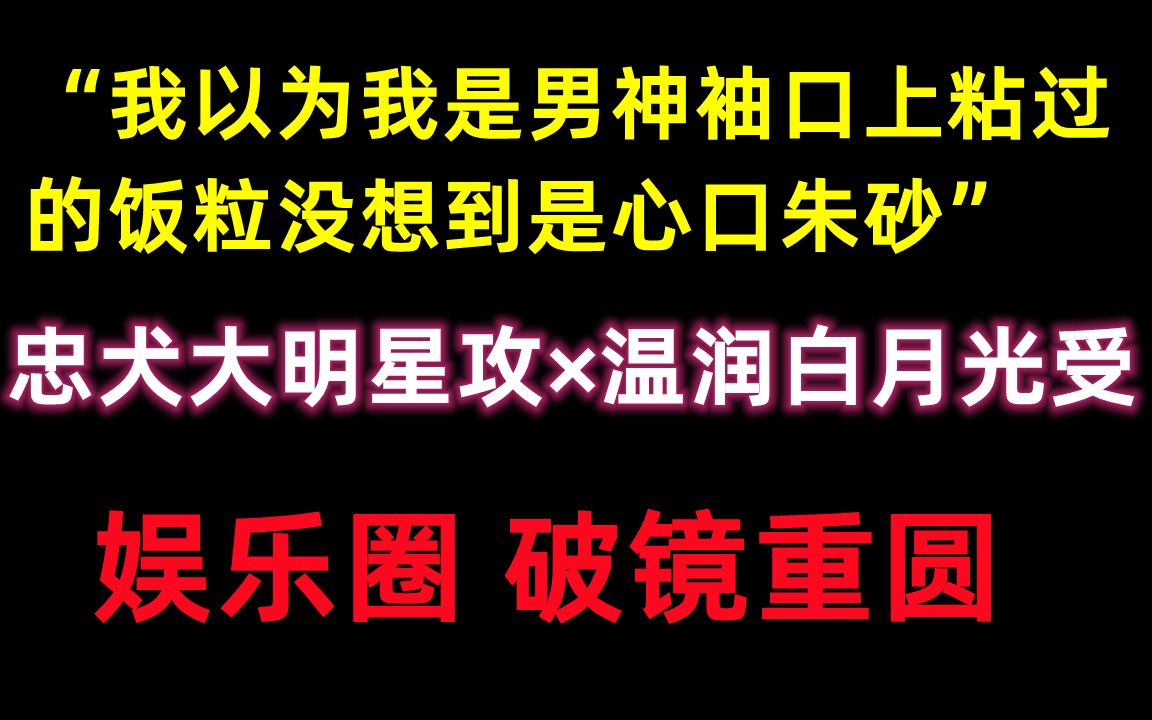 【原耽推文】一见钟情 微虐 HE||忠犬大明星攻x温润白月光受哔哩哔哩bilibili