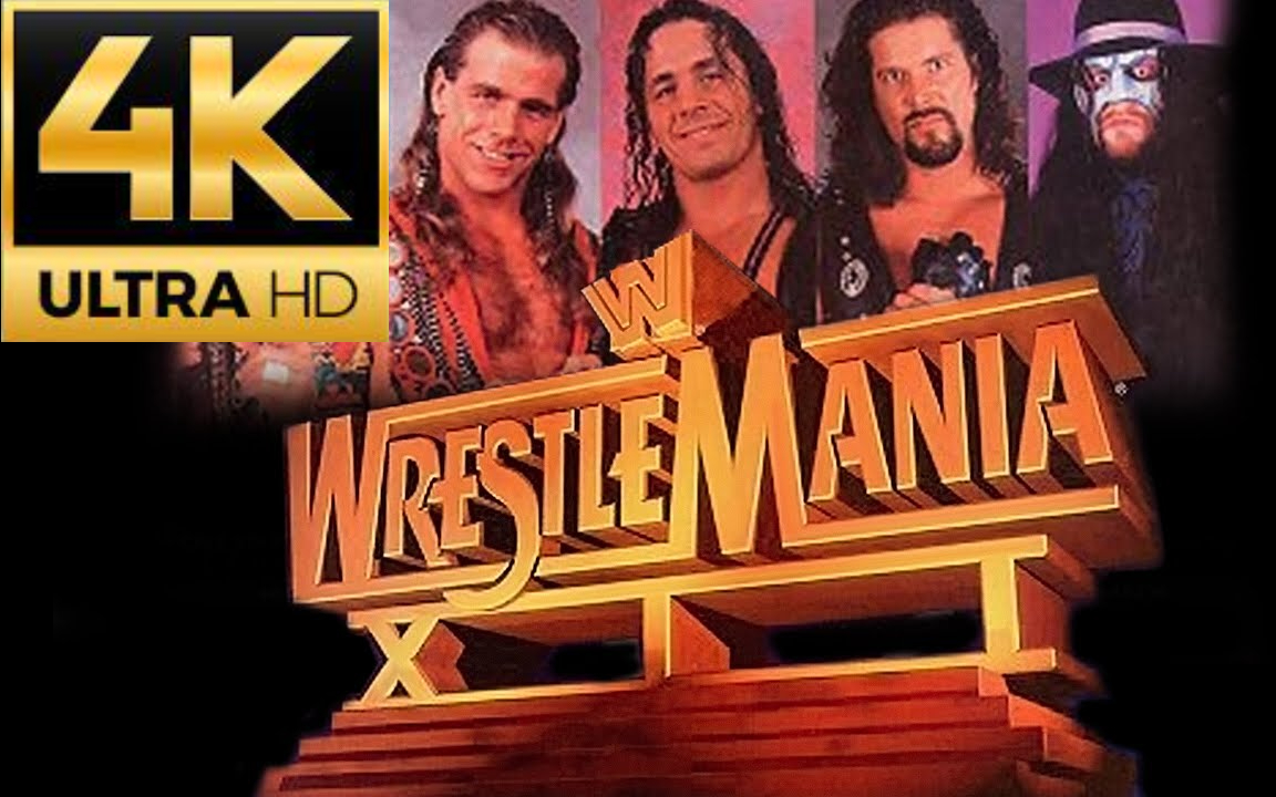 wwe超清4k怀旧经典第12届摔角狂热wrestlemania大赛