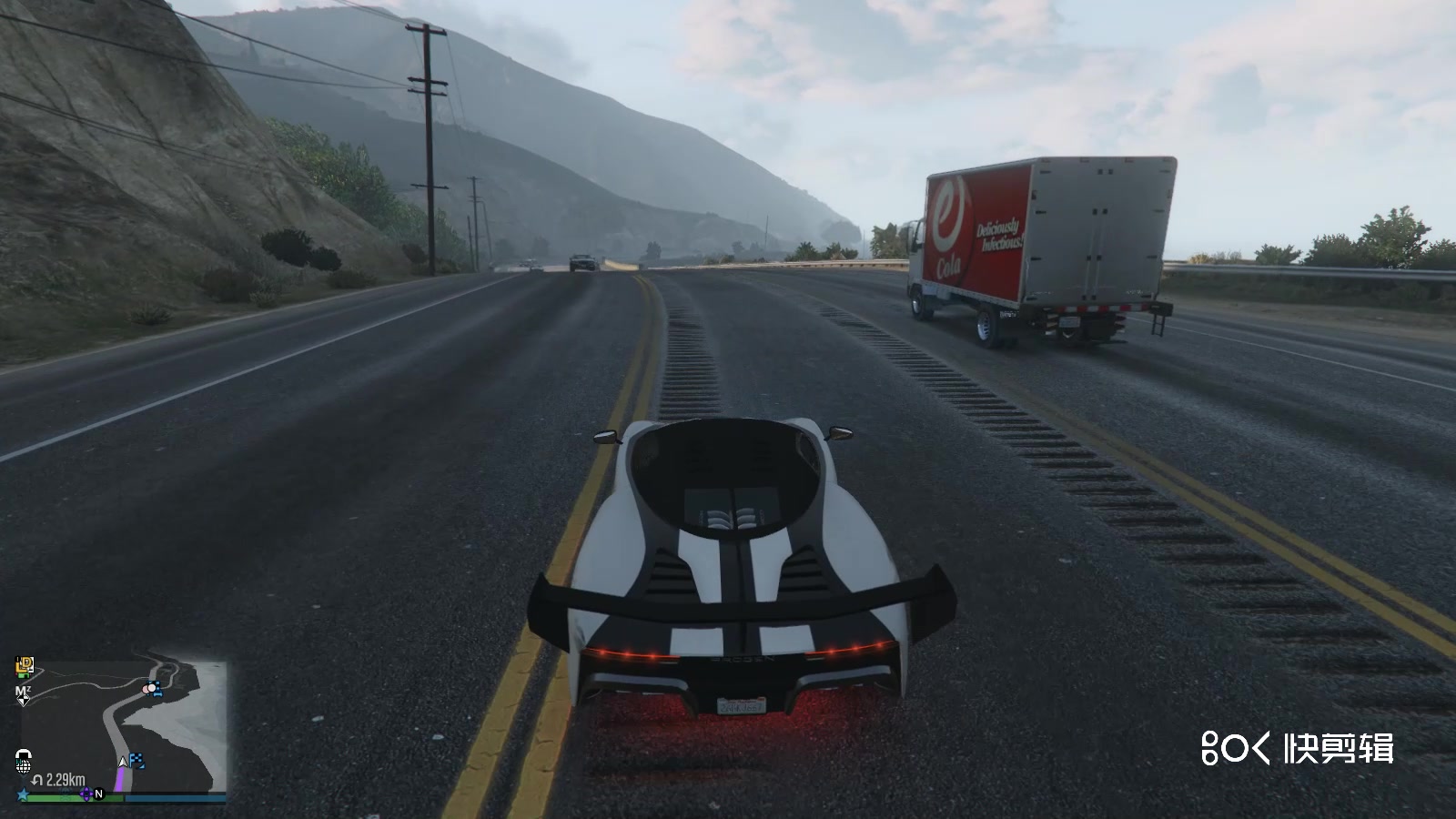 gta5 跑车 艾梅鲁斯 跑高速_哔哩哔哩 (゜-゜)つロ 干杯~-bilibili
