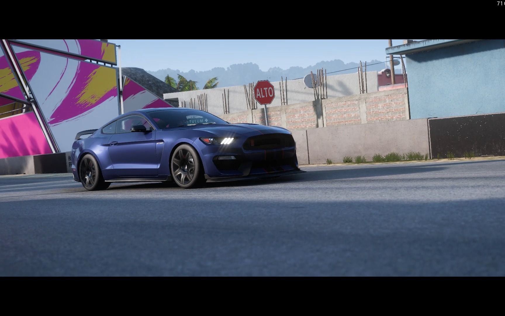 【地平线5】原厂 歌利亚环岛 2016 福特 shelby gt350r