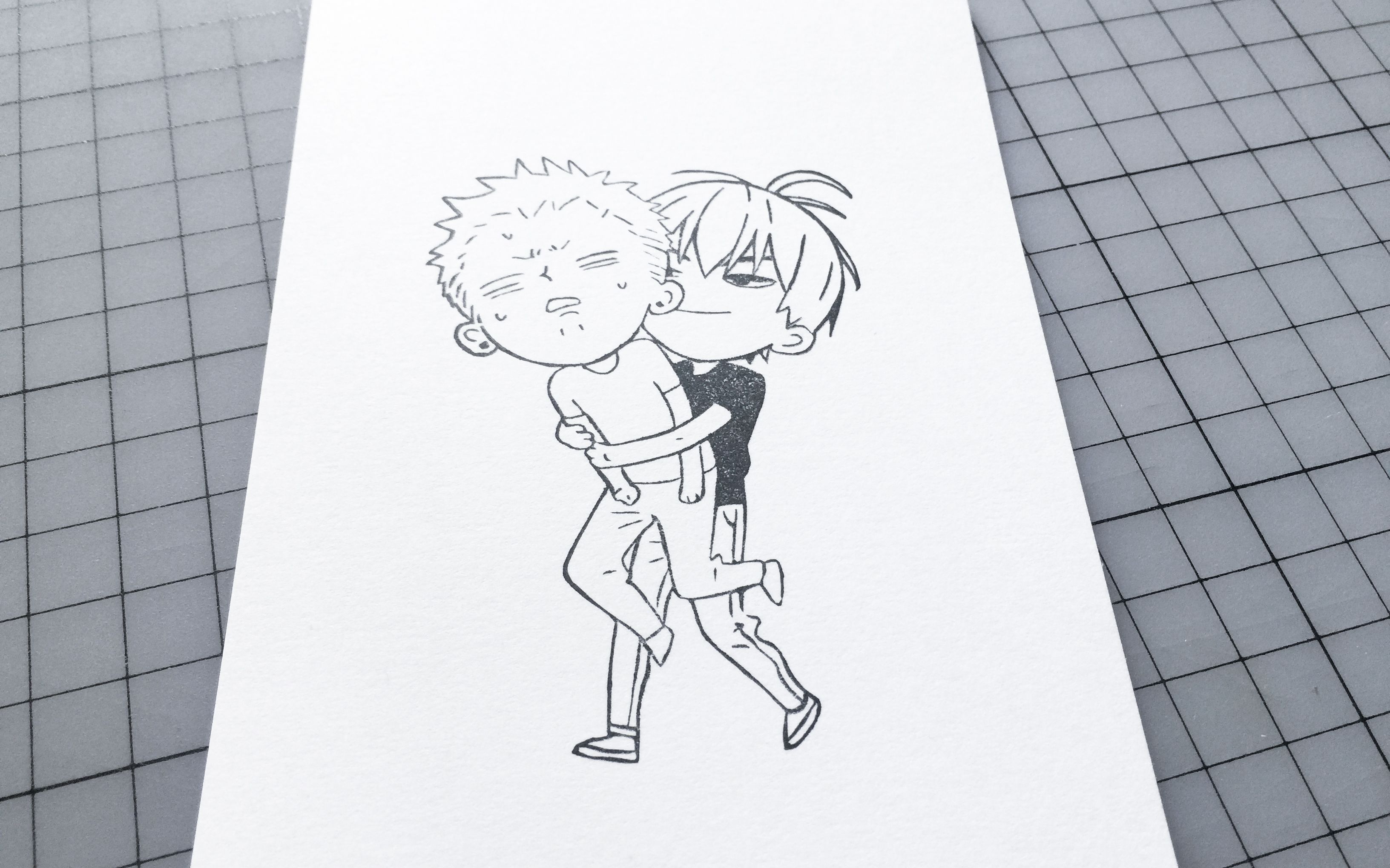 【橡皮章】刻了一个贺天抱莫关山