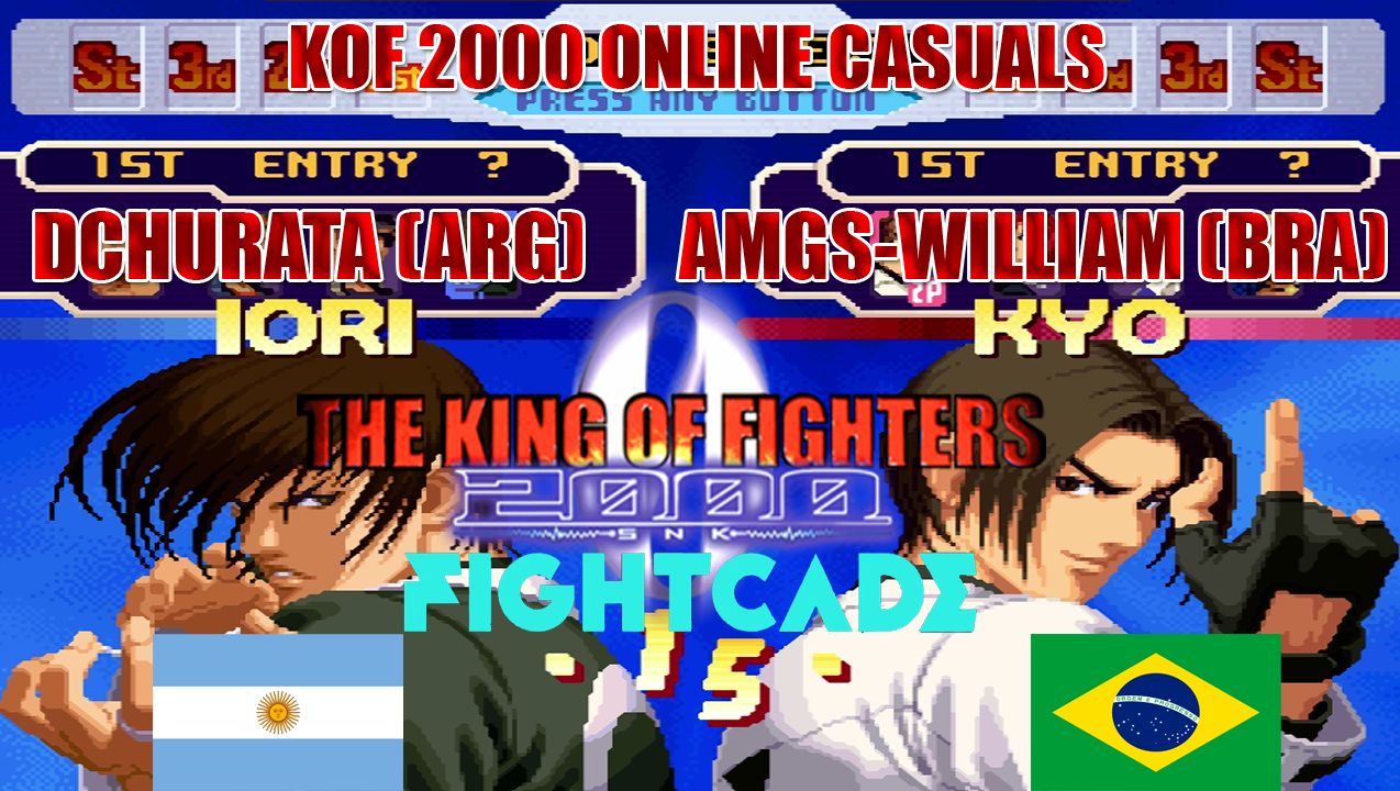 拳皇2000線上對戰 dchurata (阿根廷) vs. amgs-william (巴西)