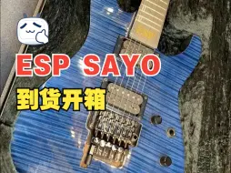 Скачать видео: ESP ROSELIA SAYO氷川纱夜电吉他到货开箱