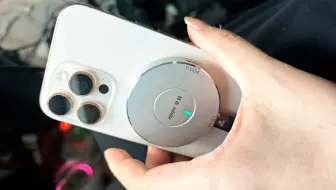 英睿达p310 1t 2230固态硬盘白眼软件全盘写入测速参考 搭配挚科磁吸硬盘盒接苹果16pro录制最高画质4k120帧提示速度不达标 缓外速度太慢 注意下