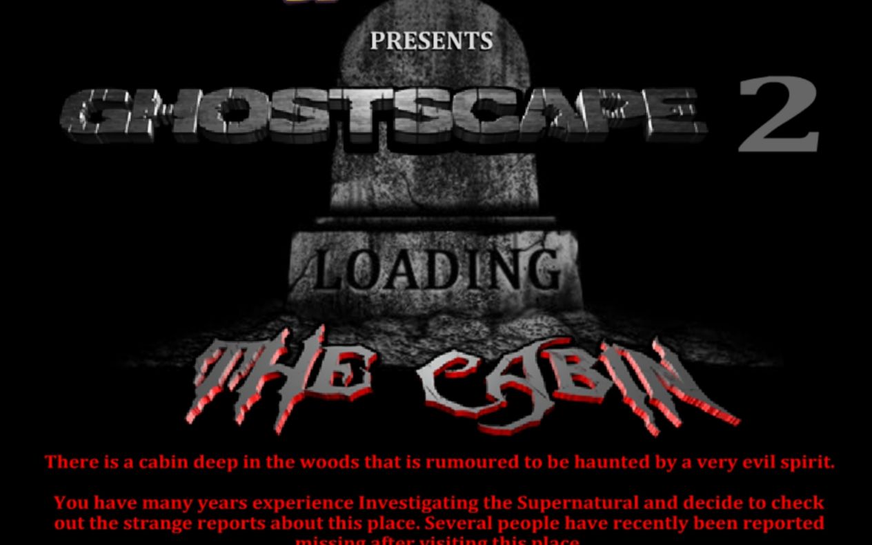 逃出鬼屋2【Ghostscape 2  The Cabin】【幽灵逃脱2】【邪灵传说】哔哩哔哩bilibili