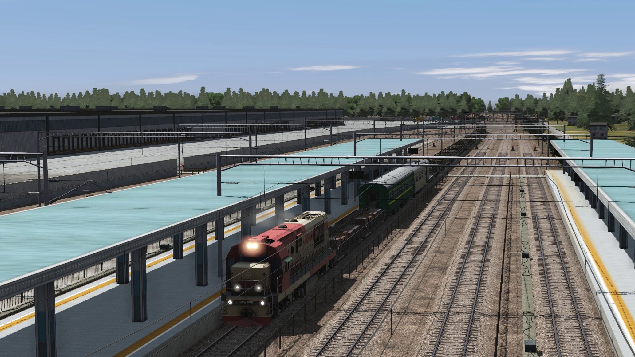 【实况模拟列车2022】短边运轨推送