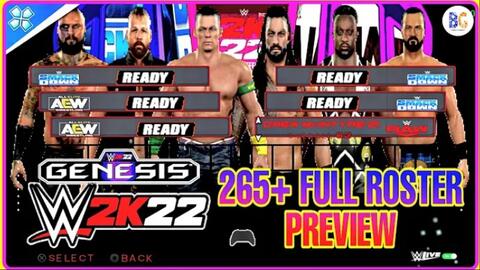 Born For Gamers Mods - 📍 WWE 2K22 - GENESIS PSP MOD UPDATE 📍 Over 20+  *NEW* Models, New Pmf TITANTRON & Theme Song added to This Updated ISO.  Mainly This Is
