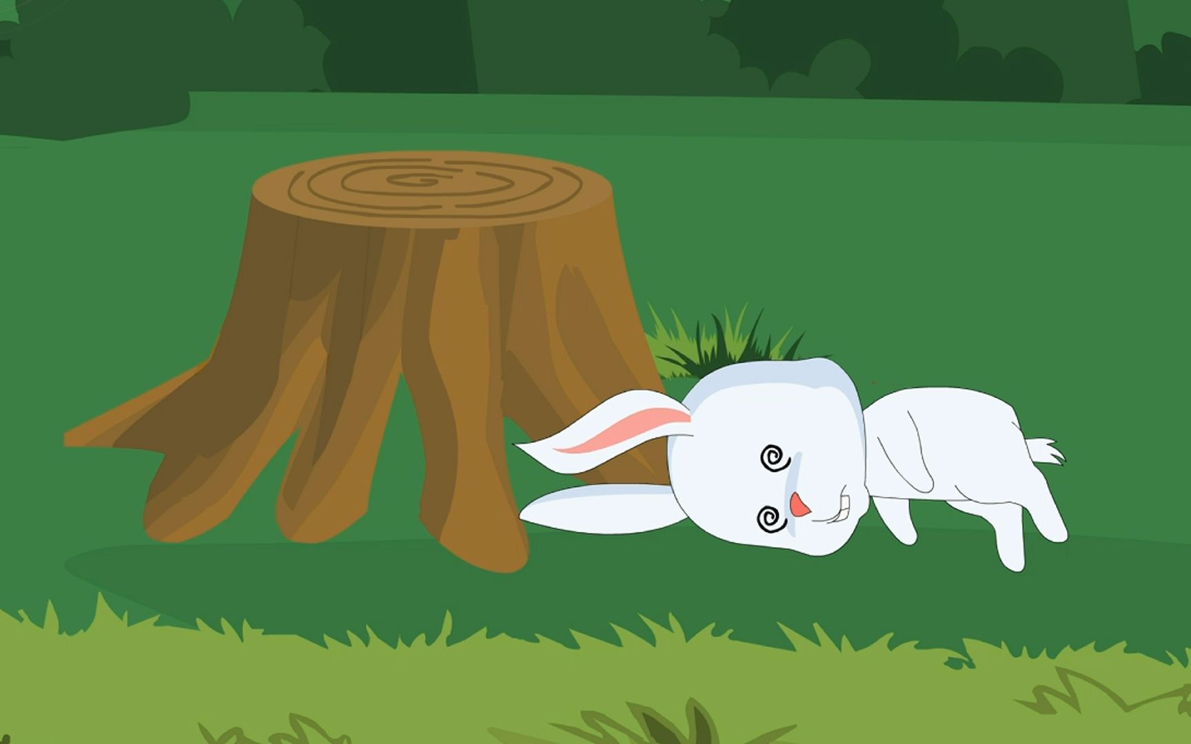 《守株待兔》中兔子为什么会撞到树桩上?原因笑死个人