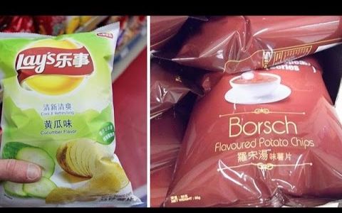 [图]歪国人严重25中最奇怪的食物口味！