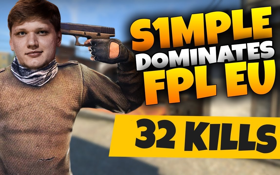 cs:go 小镇镇长他来了!s1mple直播fpl inferno 32杀 (07.06.