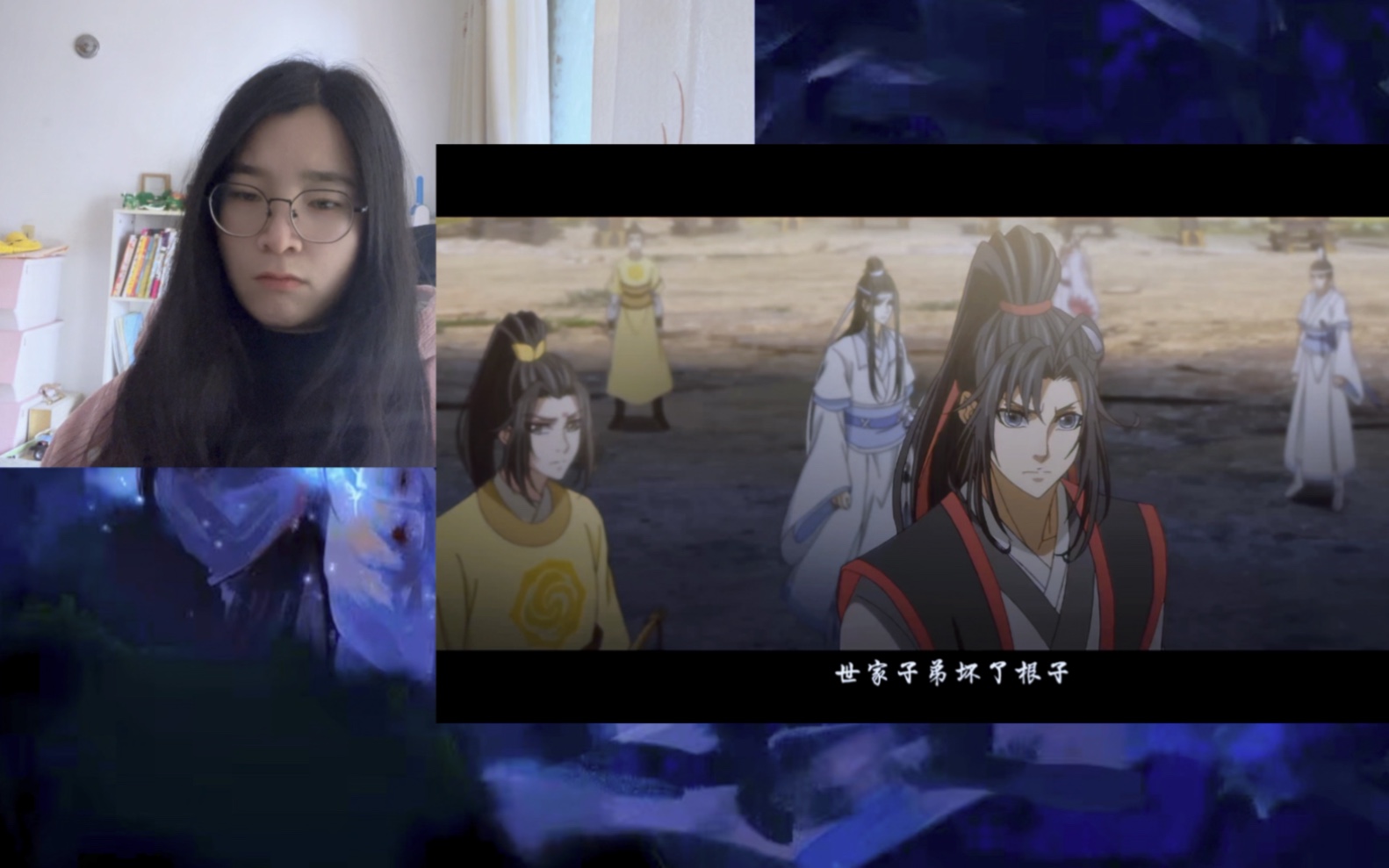 【魔道祖師reaction】第八集 雲深不知處被毀,藍湛受傷!