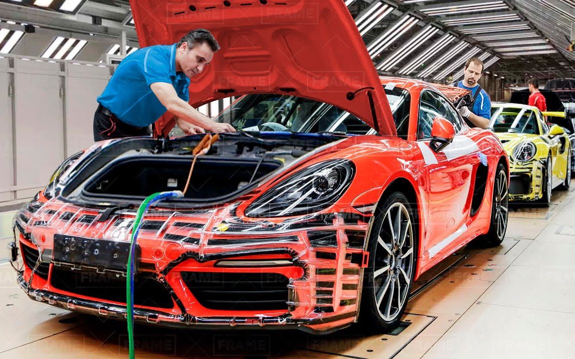 【生产线】德国最佳工厂-保时捷911超先进生产线