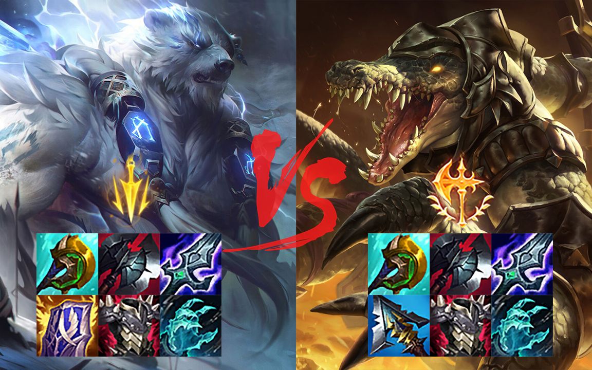 lol六神单挑狗熊vs鳄鱼动物园里谁最强