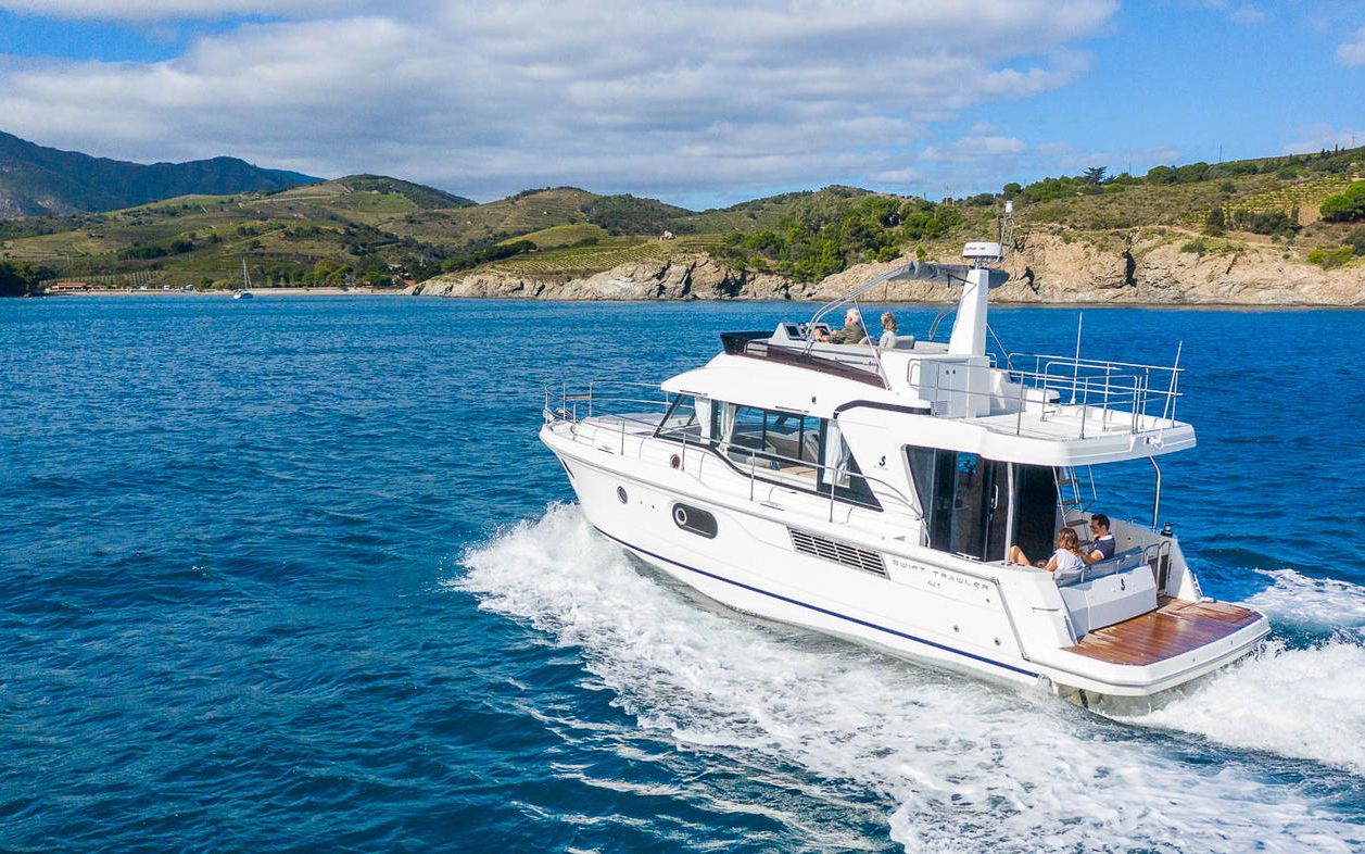 【游艇巡展】2021款博纳多swift trawler 41游艇,全新飞桥版本326w元!