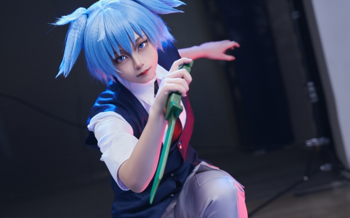 【潮田渚cos】吾等乃杀手,目标是老师【场照】-一个窝窝头吃两个月