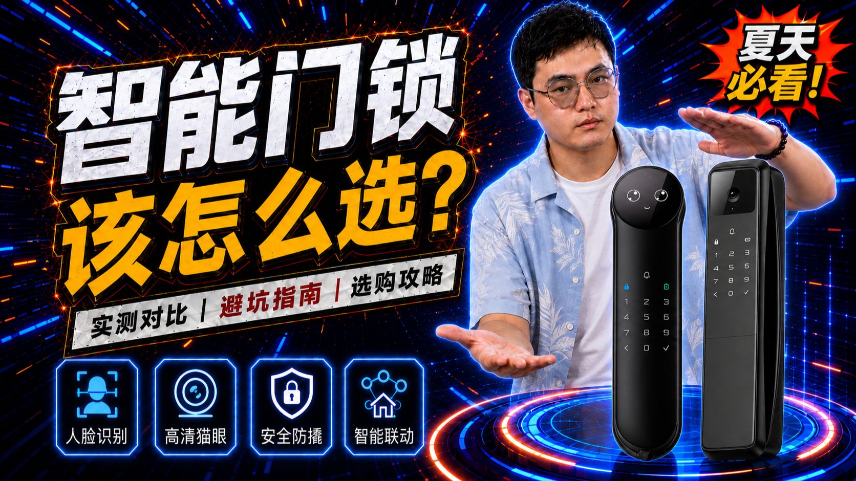 【智能门锁测评】2026最新旗舰智能锁实测，告别漏拍！｜德施曼、小米、华为、凯迪仕、3D人脸识别、真哨兵猫眼、全屋智能、低预算捡漏必看
