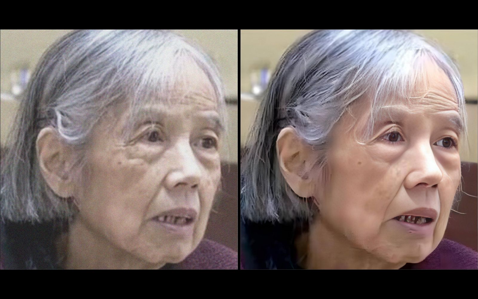 旧照片ai修复:龙芯之母黄令仪