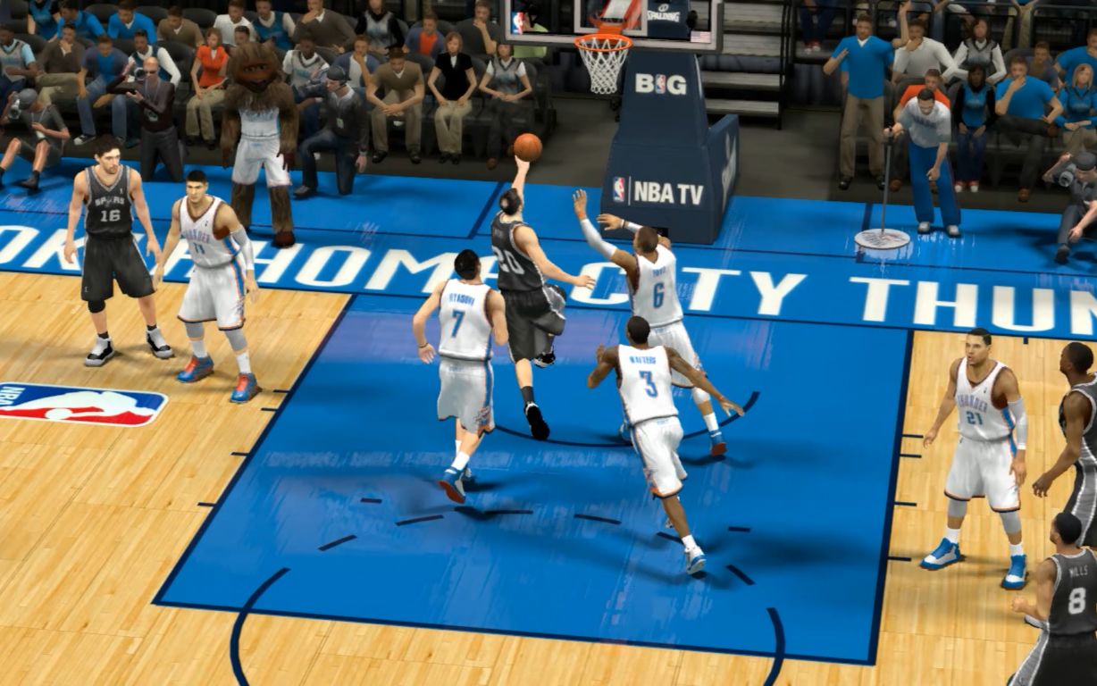 nba2k14精彩镜头集锦谁人使的欧洲步