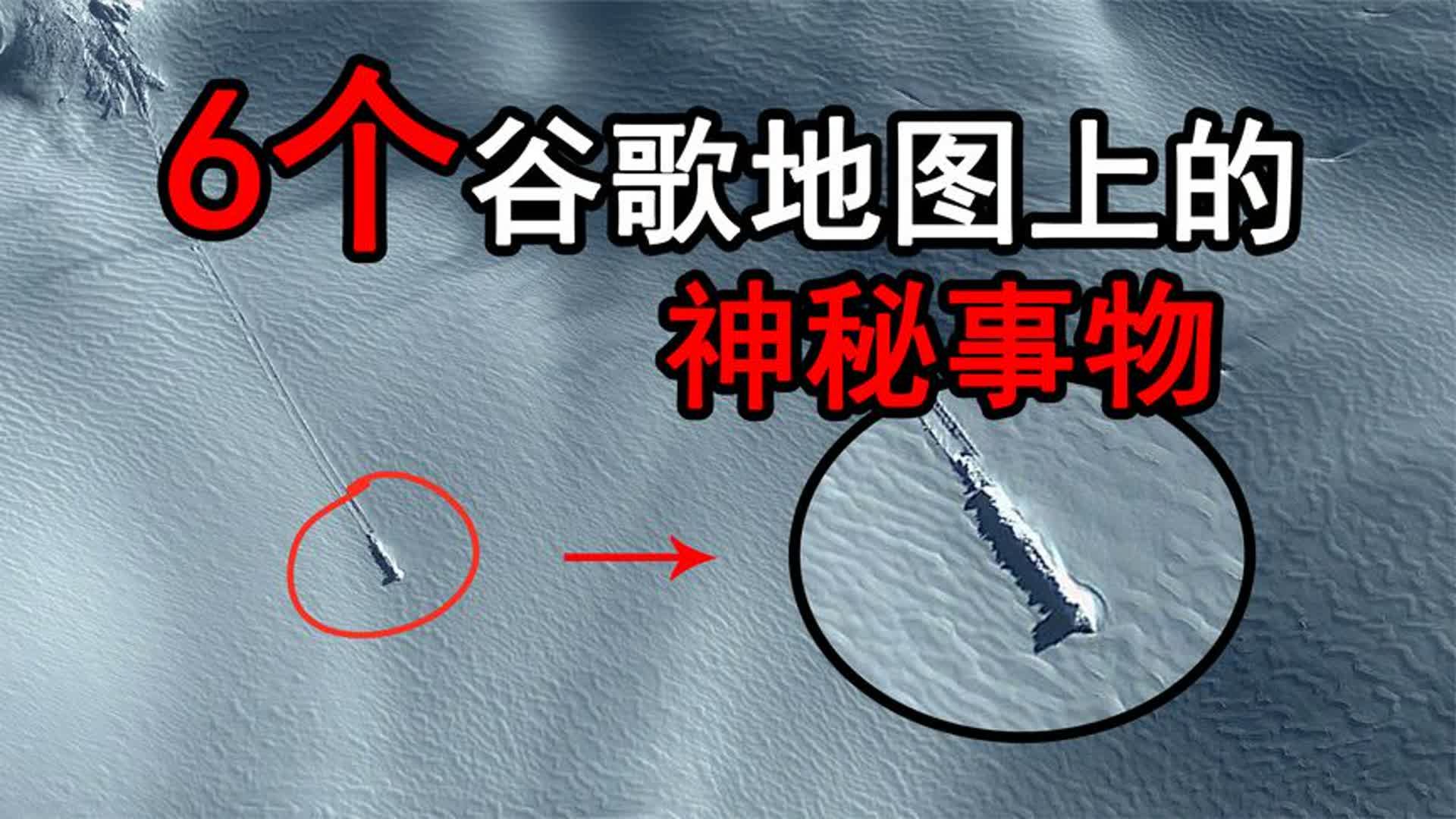 谷歌地图拍到大型生物=谷歌地图看到的奇怪物体