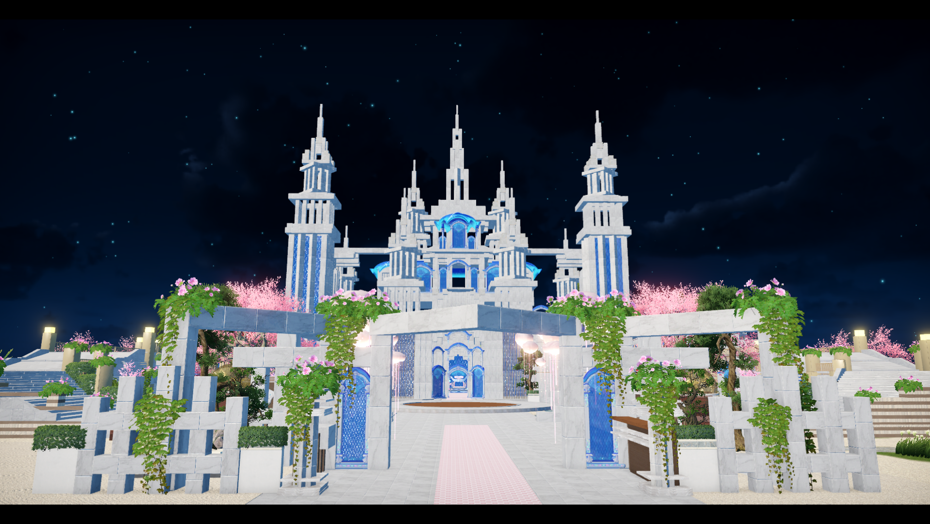 天谕手游家园设计diy城堡-忆江南