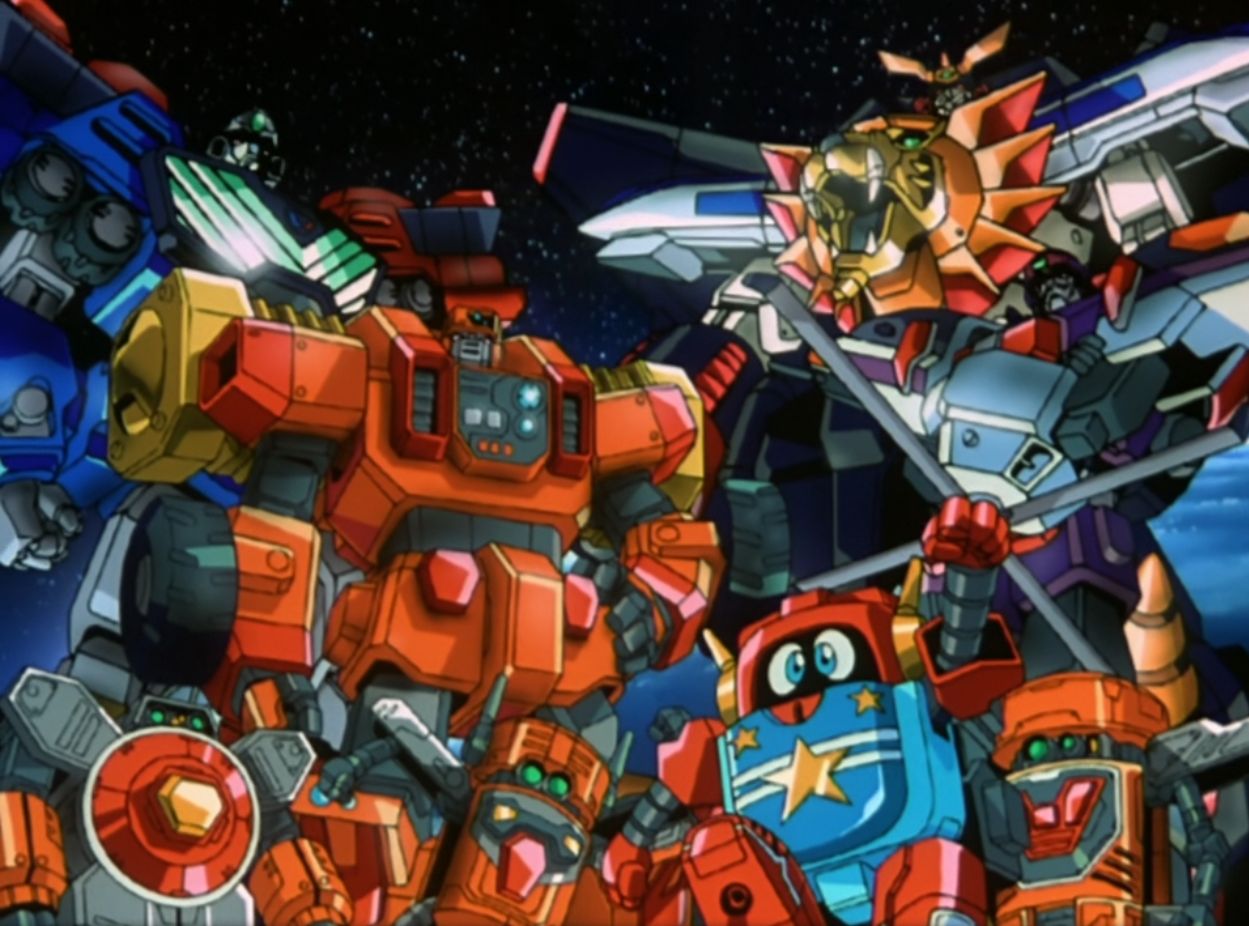 【动漫MAD】出击！最强勇者机器人军团《勇者王GaoGaiGar MV 最強勇者ロボ軍団》