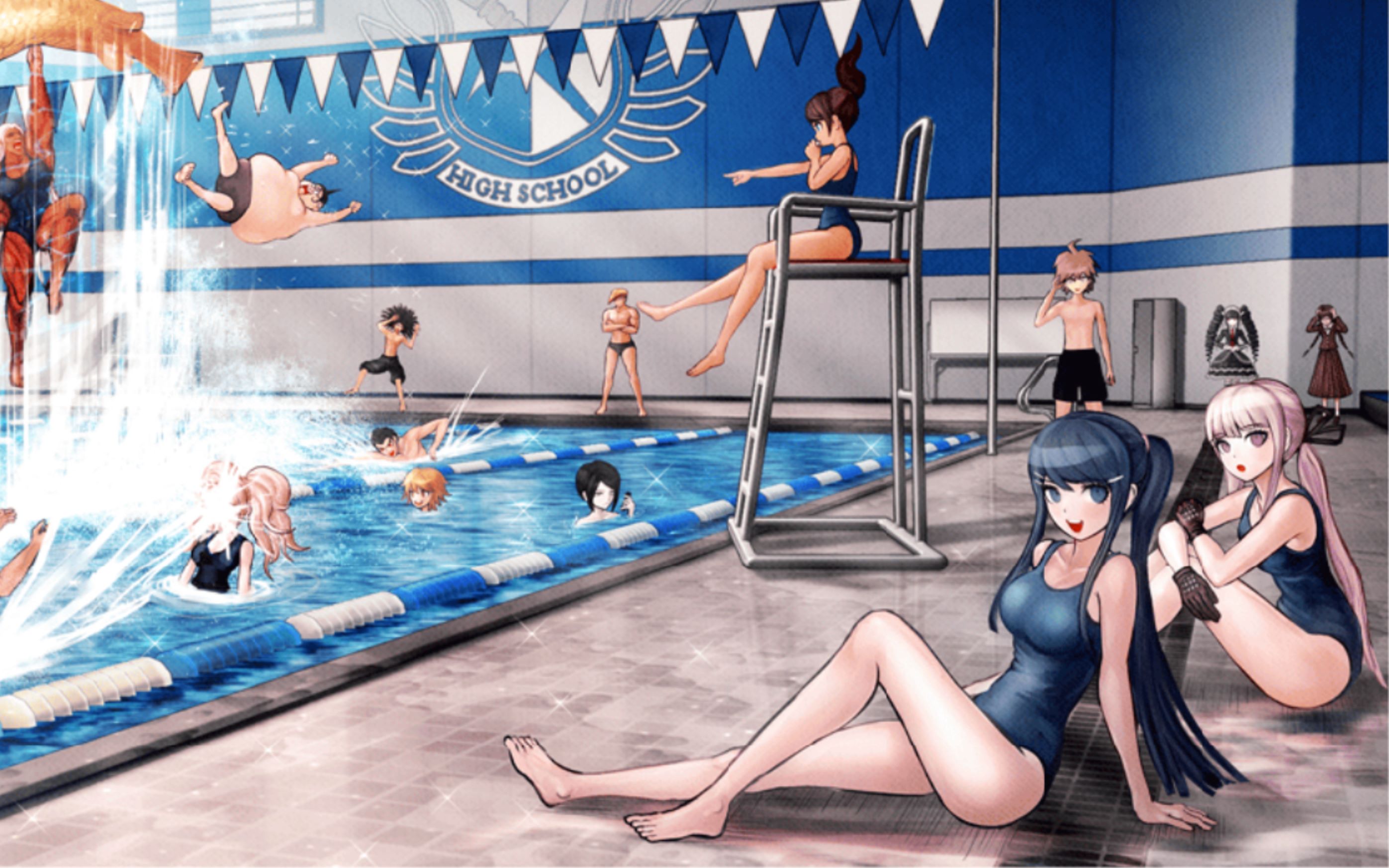 【枪弹高中】弹丸论破1~爱校模式~(三周目:小千寻,腐川,叶隐,山田)