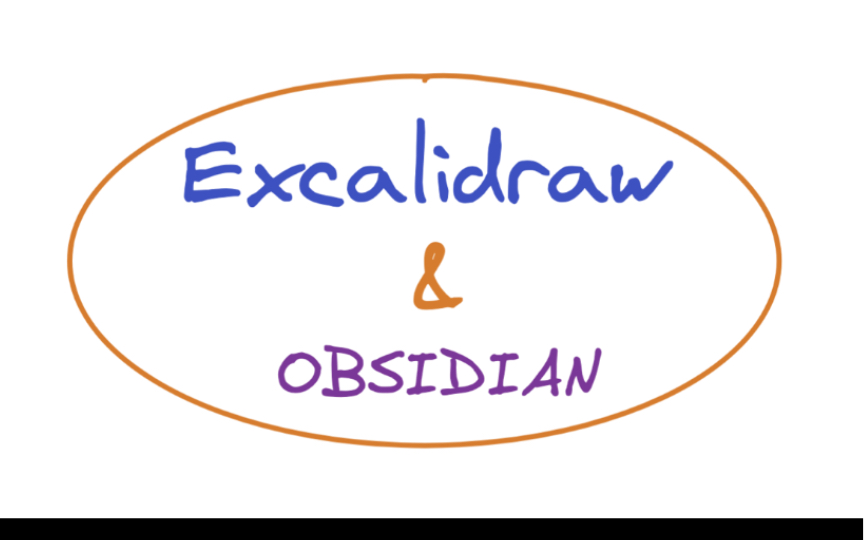 【杂货分享005】Excalidraw好用的手绘风格画图板,简单绘制流程图、结构图等,以及在Obsidian中的使用哔哩哔哩bilibili