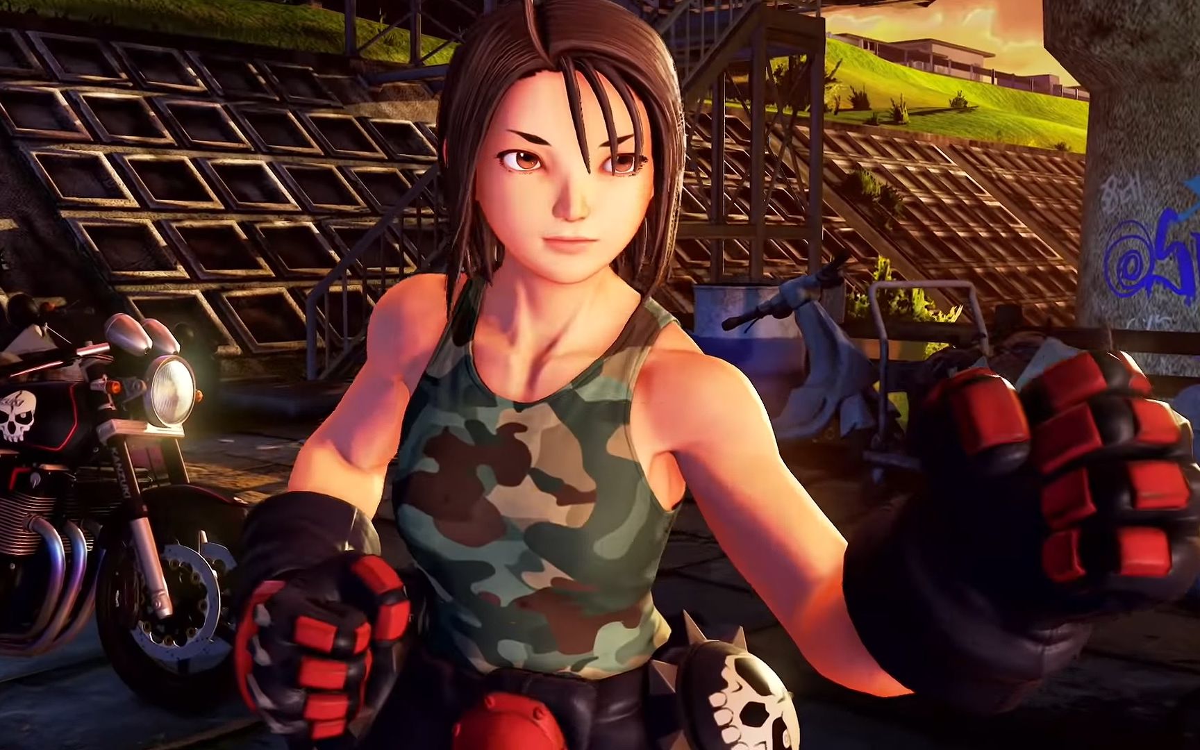 《街头霸王5 冠军版》风间晶实机宣传片