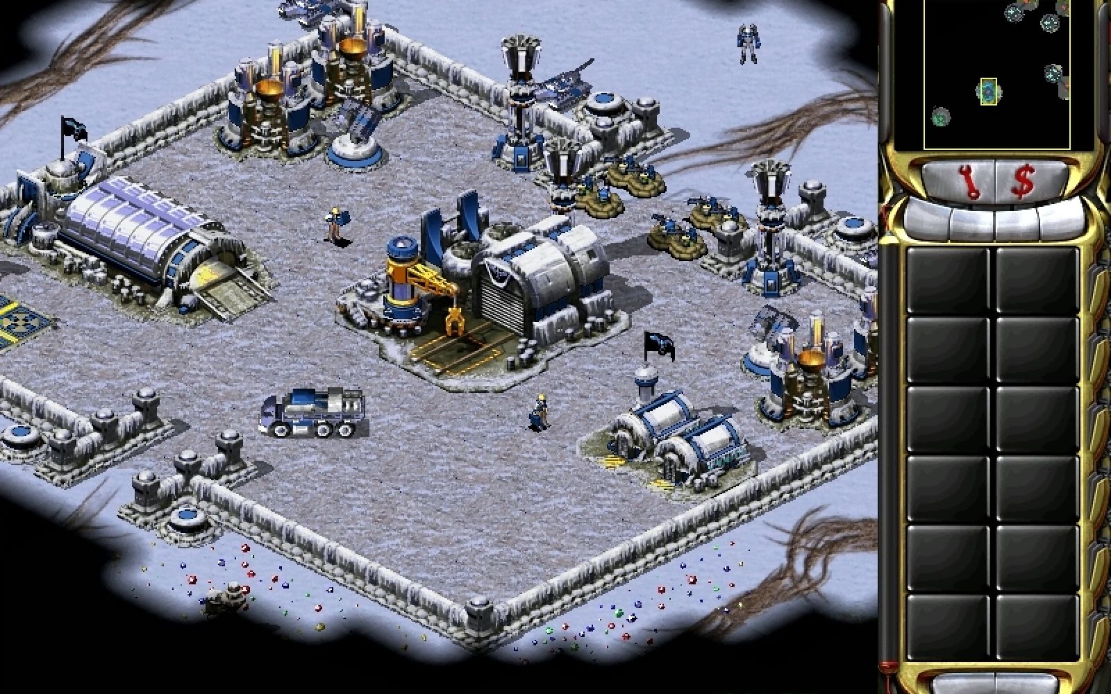 红色警戒2尤里的复仇苏联战役第二关似曾相识不速推打法