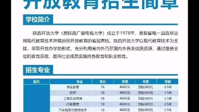 2023年春季国家开放大学陕西分校,少量名额,3月注册学籍,开网络学习平台,2.5毕业,考试分为线上机考和线下试卷学费统一标准早报早毕业.哔哩哔...