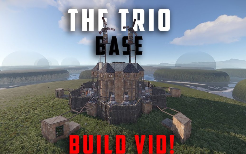 【腐蚀rust】小团队基地设计61圆形核心61宽缝