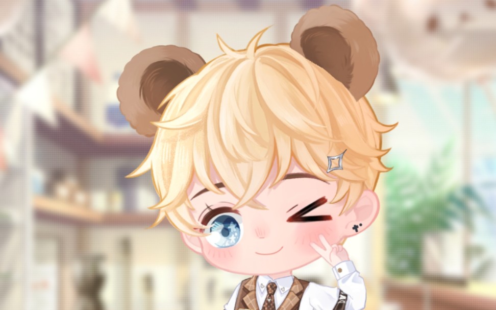 【恋与制作人】【周棋洛】奇妙咖啡厅小棕熊洛洛q版事件绒趣发现"我才