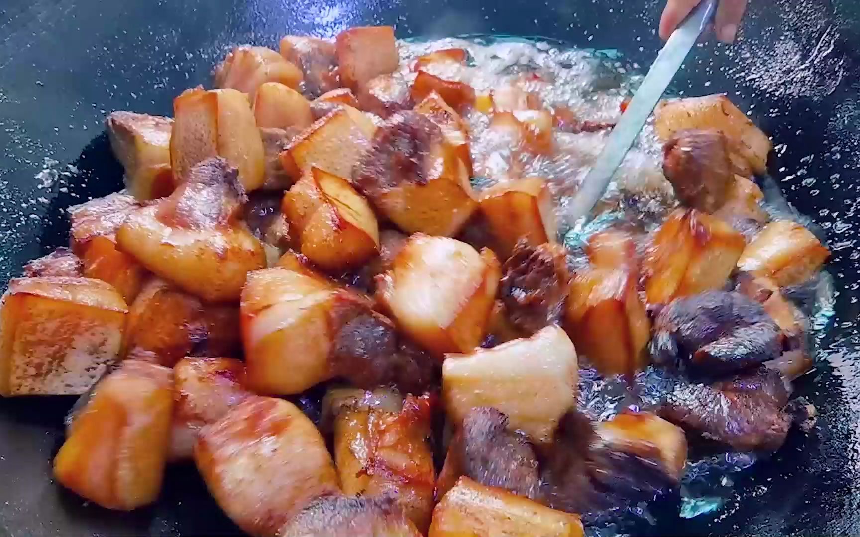 油炸肉,文山的年味 #就爱去云南 #就爱去文山