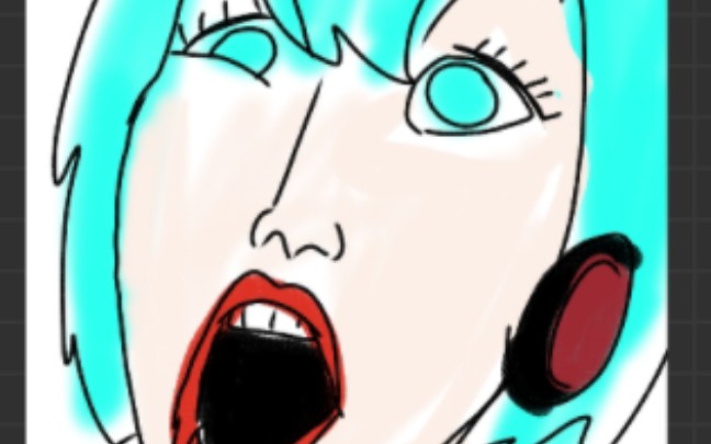 miku发出尖锐爆鸣声