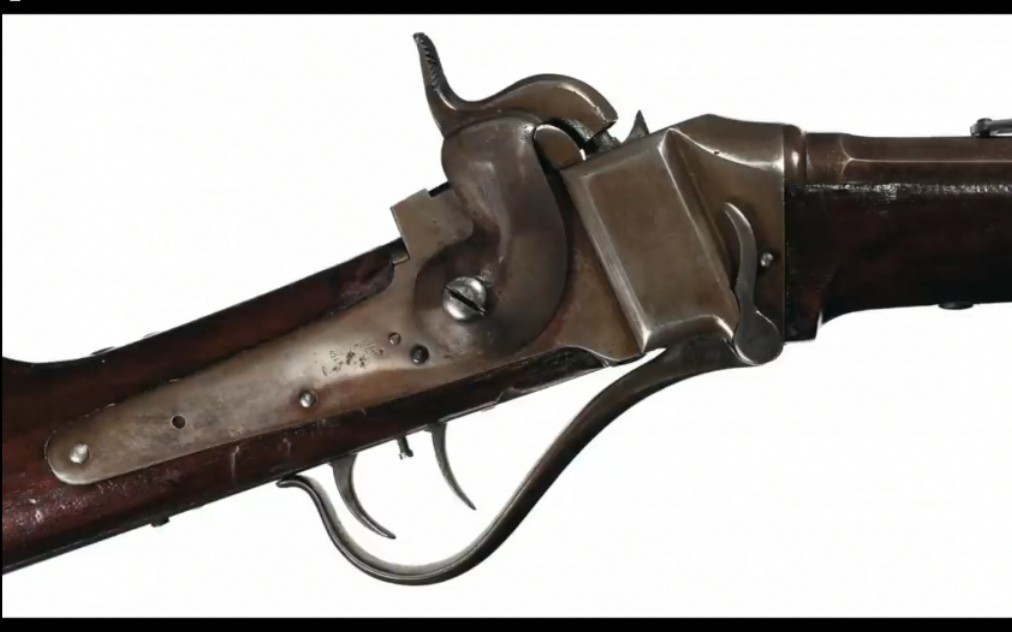 夏普斯m185954英寸步枪射击展示