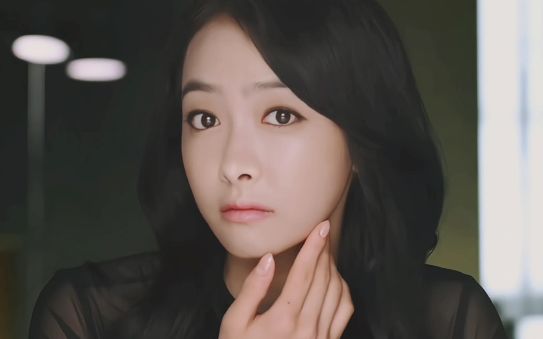 【4k高清】早期宋茜victoria在韩务工拍摄的化妆品广告