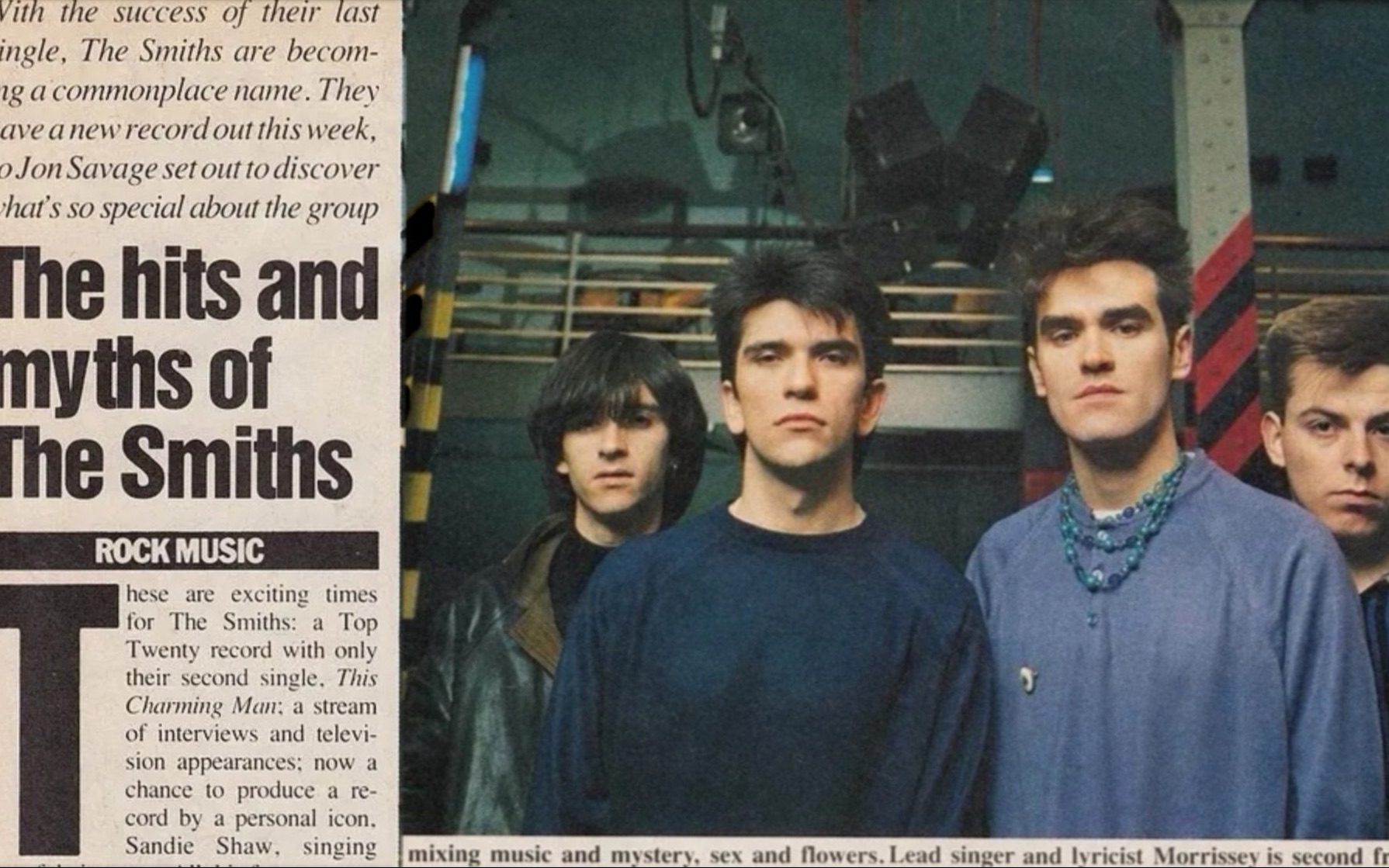 活动作品3分钟了解一个乐队thesmiths另类摇滚morrisey英伦摇滚