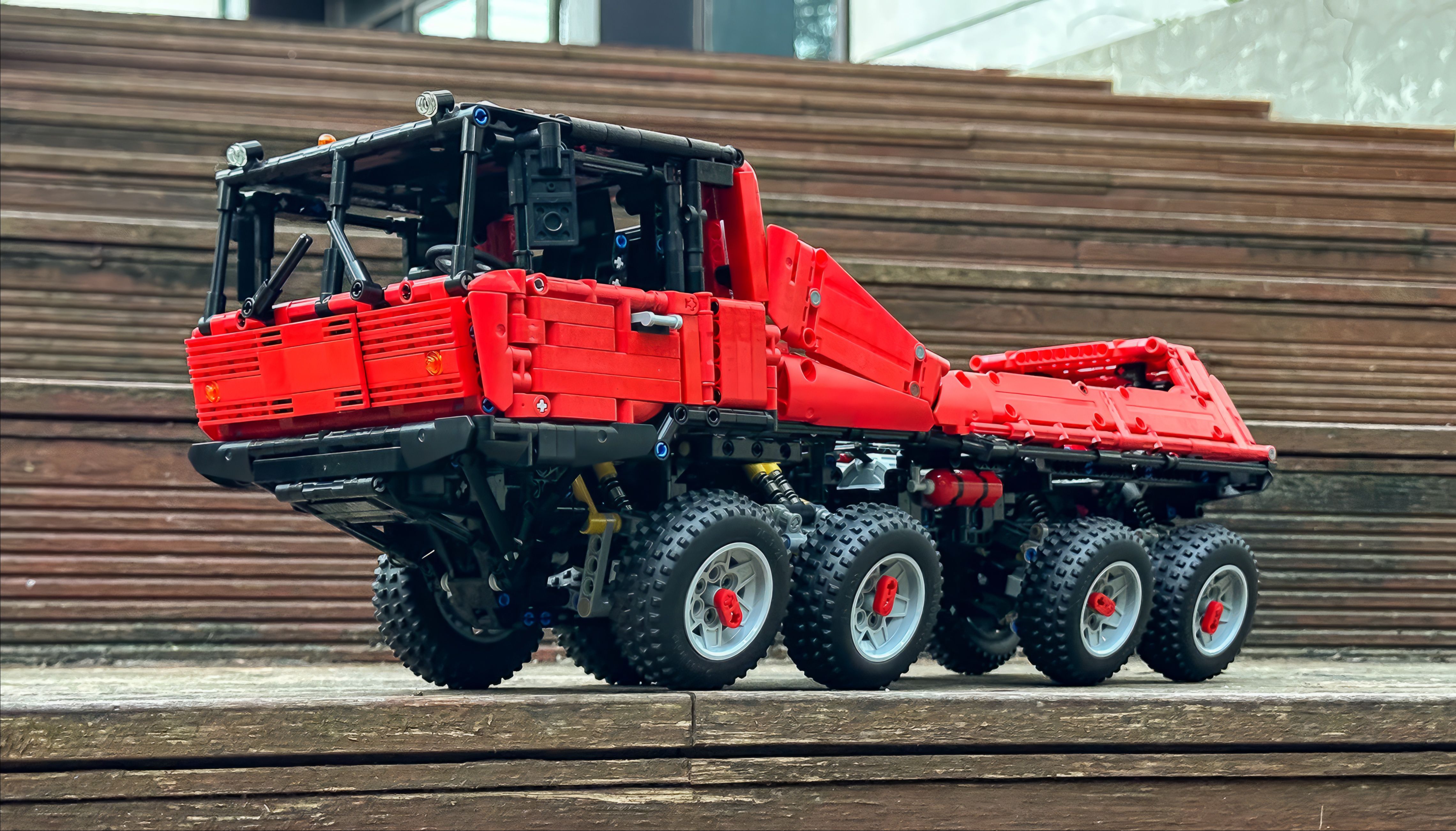 乐高机械组——太拖拉8x8 lego technic tatra 8x8