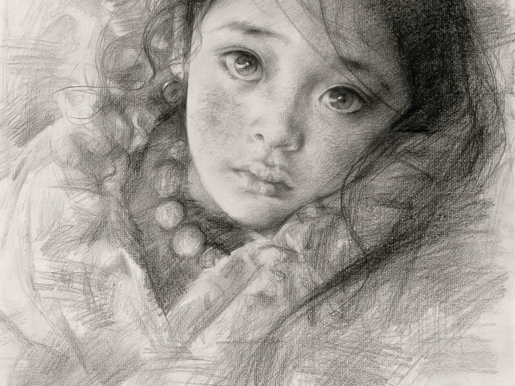 完美教学李杜素描研修班—从大师的画中学习概括体面与画面处理 #画画