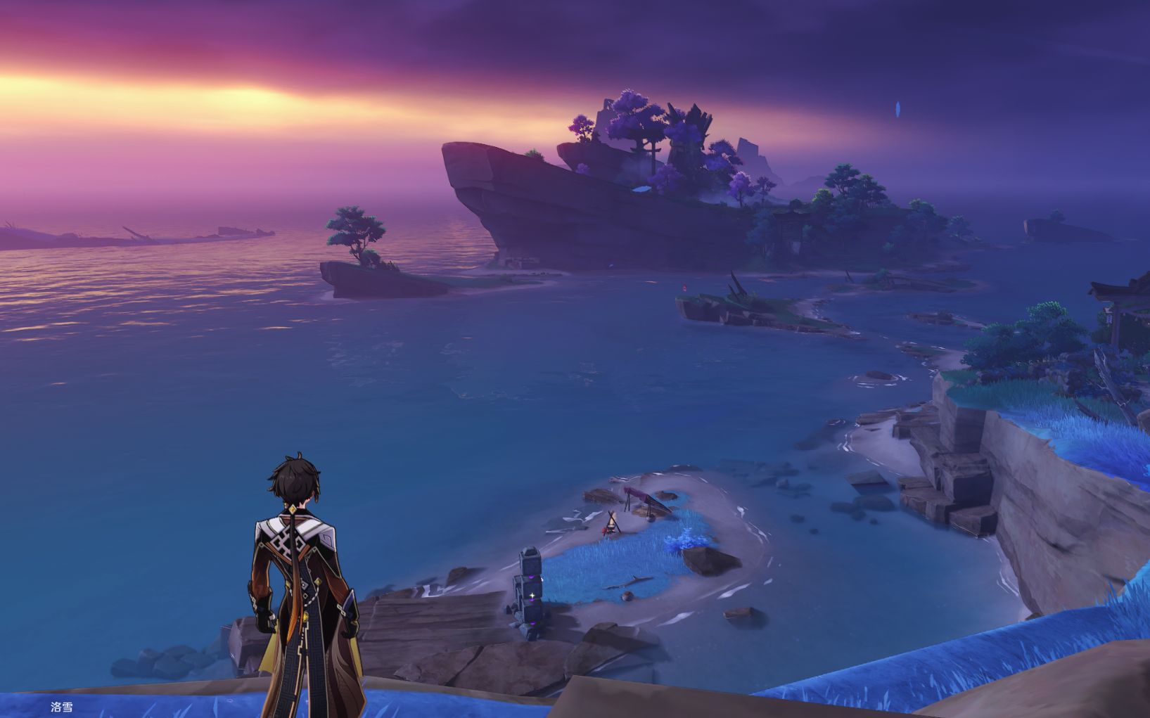 活动作品原神清籁岛支线四个画片的所在地