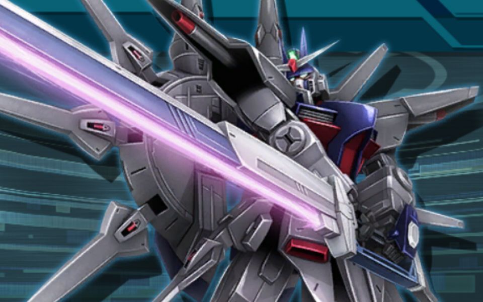 【高达立体前线】排行榜奖励 传说高达(对舰刀装备)